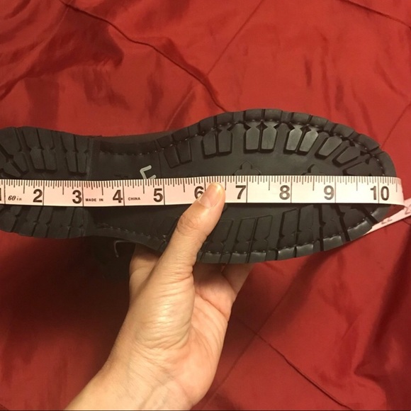 EUC  Frye Natalie RARE Mid Engineer FUR moto - Picture 15 of 15